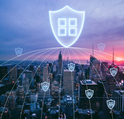 都会清静广域虚拟图